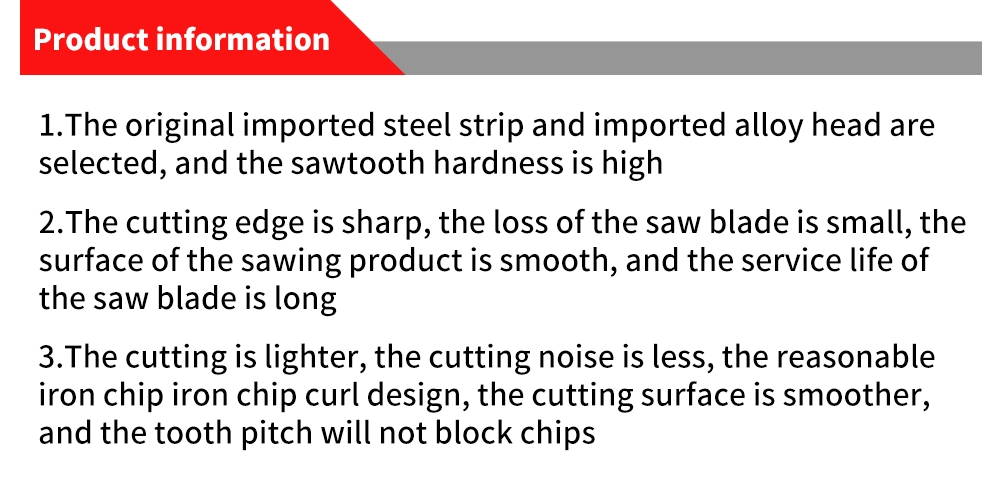 Pilihu Factory Manufacture Tct Wood Carbide Tipped Band Saw Blade Solid Blade Wood Saw Products Blades