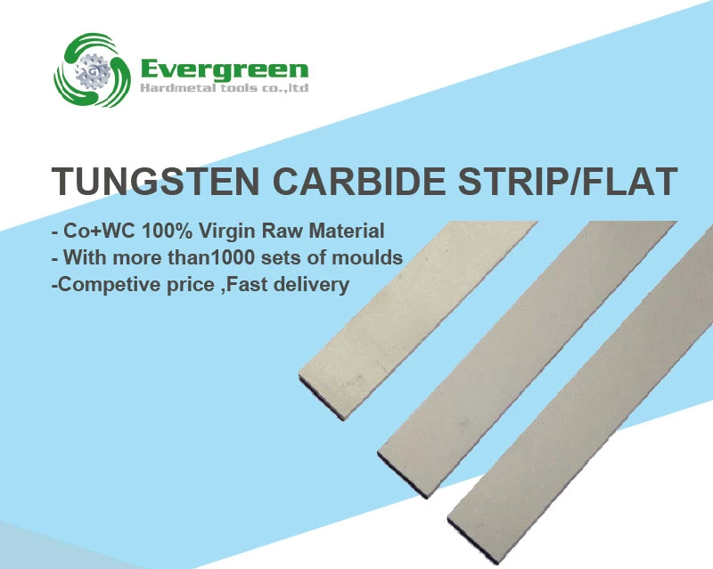 Tungsten Carbide Flat /Strip /Bar for Woodcutting Machine